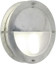 Nordlux Malte Wandleuchte, E27, IP54, ∅-240mm, dimmbar, verzinkt