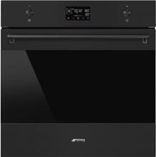 Smeg SOP6302S2PN A+ Dampfeinbaubackofen, 59,7 cm breit, 68 L, Pyrolyse, Airfry Funktion, EvoScreen LCD-Display, schwarz