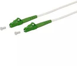 METZ CONNECT OpDAT Patchkabel LC-S APC/LC-S APC OS2, weiß, 10,0 m ( 151P7JAJAA0E )