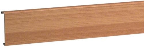Hager SL200802D2 Sockelleistenkanal Oberteil, 20x80x2000mm, Buche