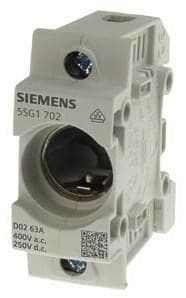 Siemens NEOZED Sicherungssockel, AC 400V, DC 250V, mit Abdeckung  Elektroshop Wagner