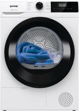 Gorenje DHNE83 EEK:C 8 kg Wärmepumpentrockner, 59,5 cm breit, AutoDrain, TwinAir, Kindersicherung, 15 Programme, weiß