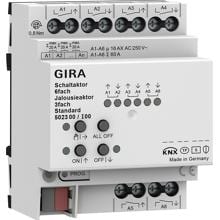 Gira 502300 KNX Schaltaktor 6fach 16 A / Jalousieaktor 3fach 16 A Standard