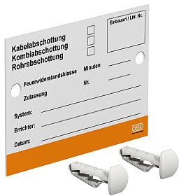 OBO Bettermann KS-S Kennzeichnungsschild (7205425)