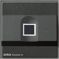 Gira 261767 Gira Keyless In Fingerprint-Leseeinheit, TX_44, anthrazit