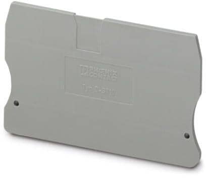 Phoenix Contact D-ST 10 Deckel für Reihenklemmen, 71,5x2,2x49,9 mm, grau