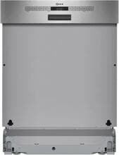 Neff S145EAS16E N50 Teilintegrierter Geschirrspüler, 60 cm breit, 13 Maßgedecke, AquaStop, Kindersicherung, HomeConnect, AquaSensor, Edelstahl