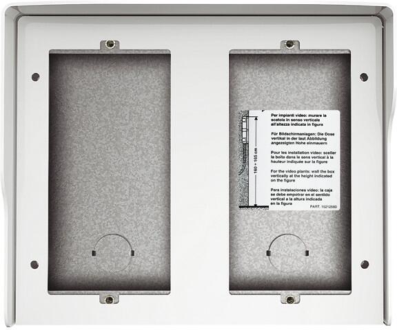 Bticino (350642) 4-moduliger Aufputzkasten, 2-reihig