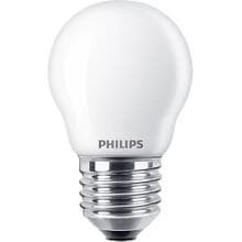 Philips LED-Lampe, E27, 4,3W, 470lm, 2700K, satiniert (929001345757)