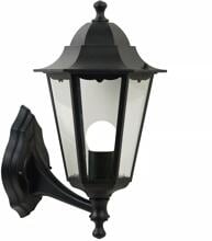 Nordlux Cardiff Up Wandleuchte, E27, IP44, 60W, schwarz (74371003)