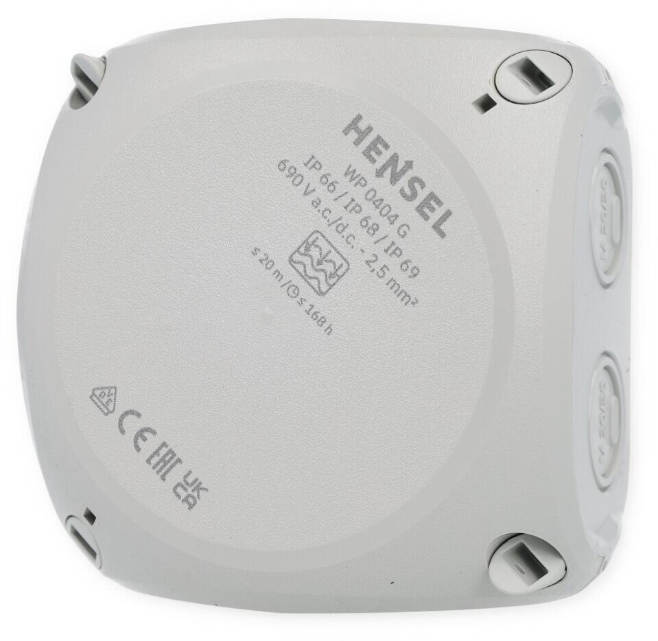 Hensel WP0404G Kabelabzweigkasten 1,5-4 mm²