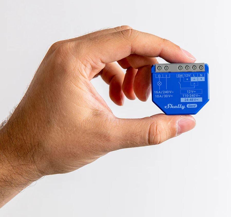 Shelly Relais 1 Gen4 (4er-Set) – Smart-Home Schalter Mit WLAN & Bluetooth