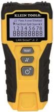 NetPeppers LAN Scout Jr. 2 LCD Kabel-Prüfgerät, gelb/schwarz (VDV526-200)
