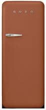 Smeg FAB28RACM6 50's Style Retro Stand Kühlschrank mit Gefrierfach, 60,1 cm breit, 270 L, Türanschlag rechts, amber clay matt
