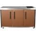 Stengel MO 150 Miniküche Outdoor, Kühlschrank mit Gefrierfach, Induktionskochfeld