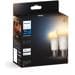 Philips Hue White Ambiance E27 Lampe, Doppelpack, A60, 9W, 806lm, 4000K (929002489802)