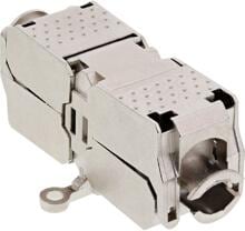 InLine Kabelverbinder Cat.6A, mit LSA-Technik, geschirmt (69992C)
