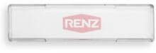 Renz Kombitaster-Abdeckung, 59x15mm, klar, für LIRA-Taster, weiß (97982051)