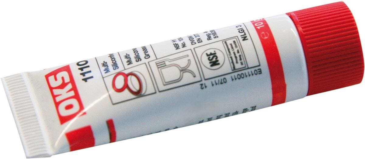 Bosch Siemens 00311593 Schmiermittel, für Espresso-Kaffeevollautomaten; Lebensmittel unbedenkliches, Multi-Silikonfett; OKS 1110; Inhalt: 10ml in Tube