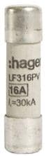 Hager LF3XXPV Sicherungseinsätze für Photovoltaikanwendungen, 10x38mm, gPV, 1000V, DC, 30kA