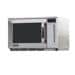 Sharp R25AT Gastro-Mikrowelle 2100 W, 20 L, 11 Stufen, TouchControl, Edelstahl