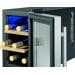 ProfiCook PC-WK 1231 Glastürkühlschrank, 17L, 25 cm breit, Thermoelektrische Kühlung, Anti-Vibrationssystem, schwarz
