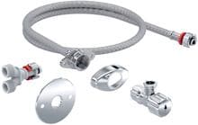 Geberit Wasseranschlussset für UP-Spülkästen 12cm, für AquaClean Tuma WC-Aufsätze (147035001)
