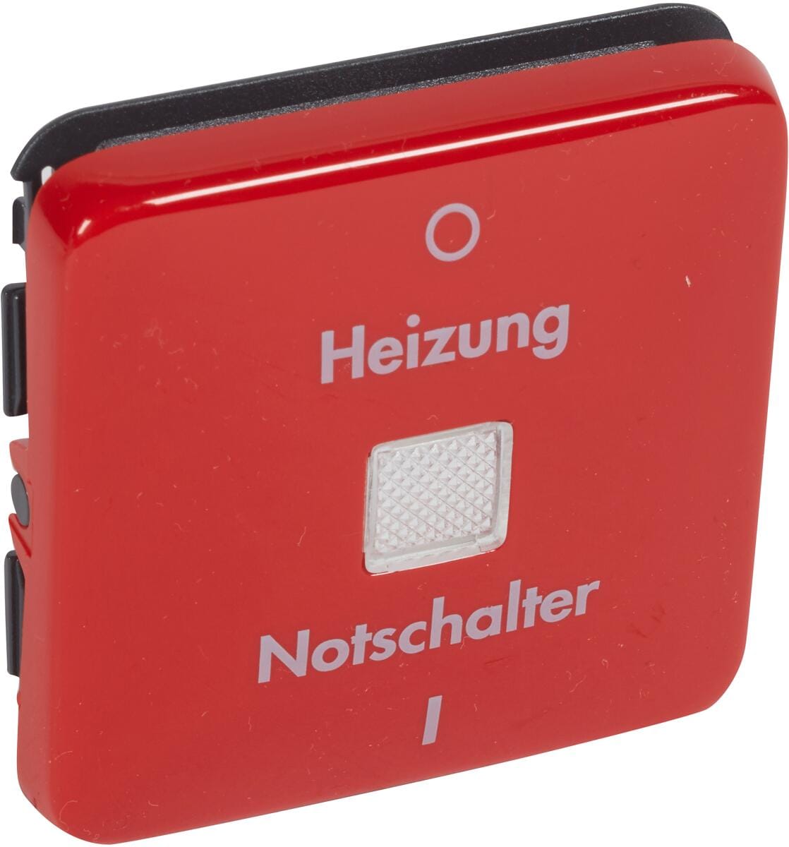 Legrand 776216 Wippe Kontroll 0/1" Heizung Notschalter, Creo, Pro21, rot