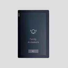Siedle STE 5-0 Türstation 5-Zoll-Touchdisplay, Einbau, mit Kamera, mit digitalem Türcode, IP54, Siedle Vario-Bus schwarz (210012887-00)