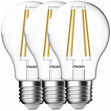 Nordlux Smart E27 3-pack Leuchtmittel, A60, 2200-6500K, 600L, 4,7W, dimmbar, klar (2270012700)