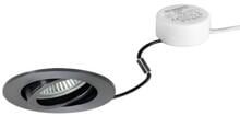 Brumberg TIRREL-R LED-Einbaustrahlerset mit LED-Modul und Rundkonverter Phasenabschnitt dimmbar, 6W, 3000K, rund, schwenkbar