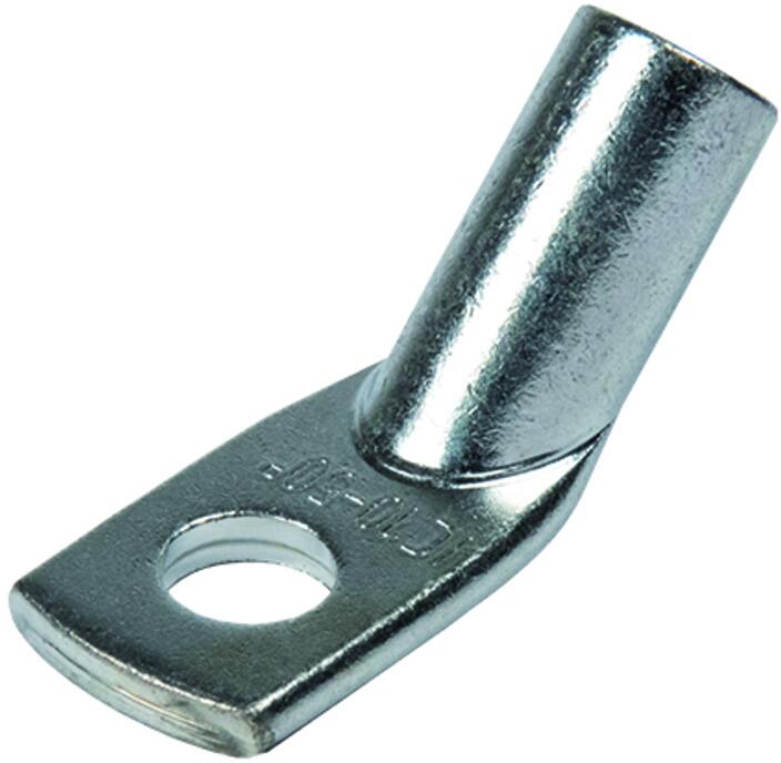 Intercable ICR951045 Winkelrohrkabelschuh 45°, R-Serie, verzinnt, 95mm², M10 (181161)