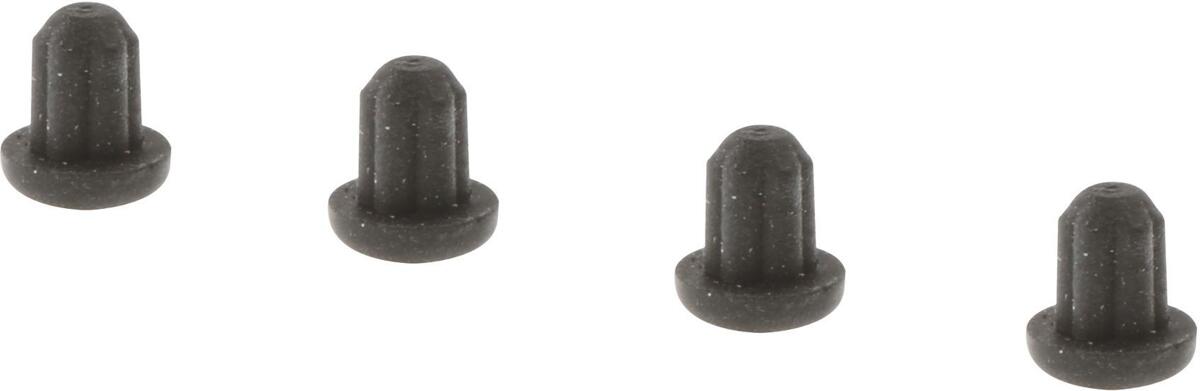Bosch Siemens 00189607 Fuss, Gummifuß Topfrost Nietform , Durchmesser 3,8mm