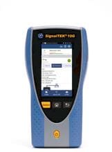 Trend Networks SignalTEK 10G NT Ethernet Troubleshooter und Bandbreiten-Tester, blau grau (R157002)