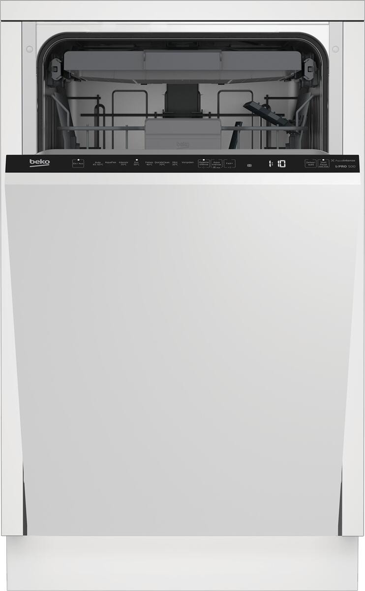 Beko BDIS38120Q Vollintegrierter Geschirrspüler, 45 cm breit, 11 Maßgedecke, Schnell+, Watersafe+, LedSpot, weiß
