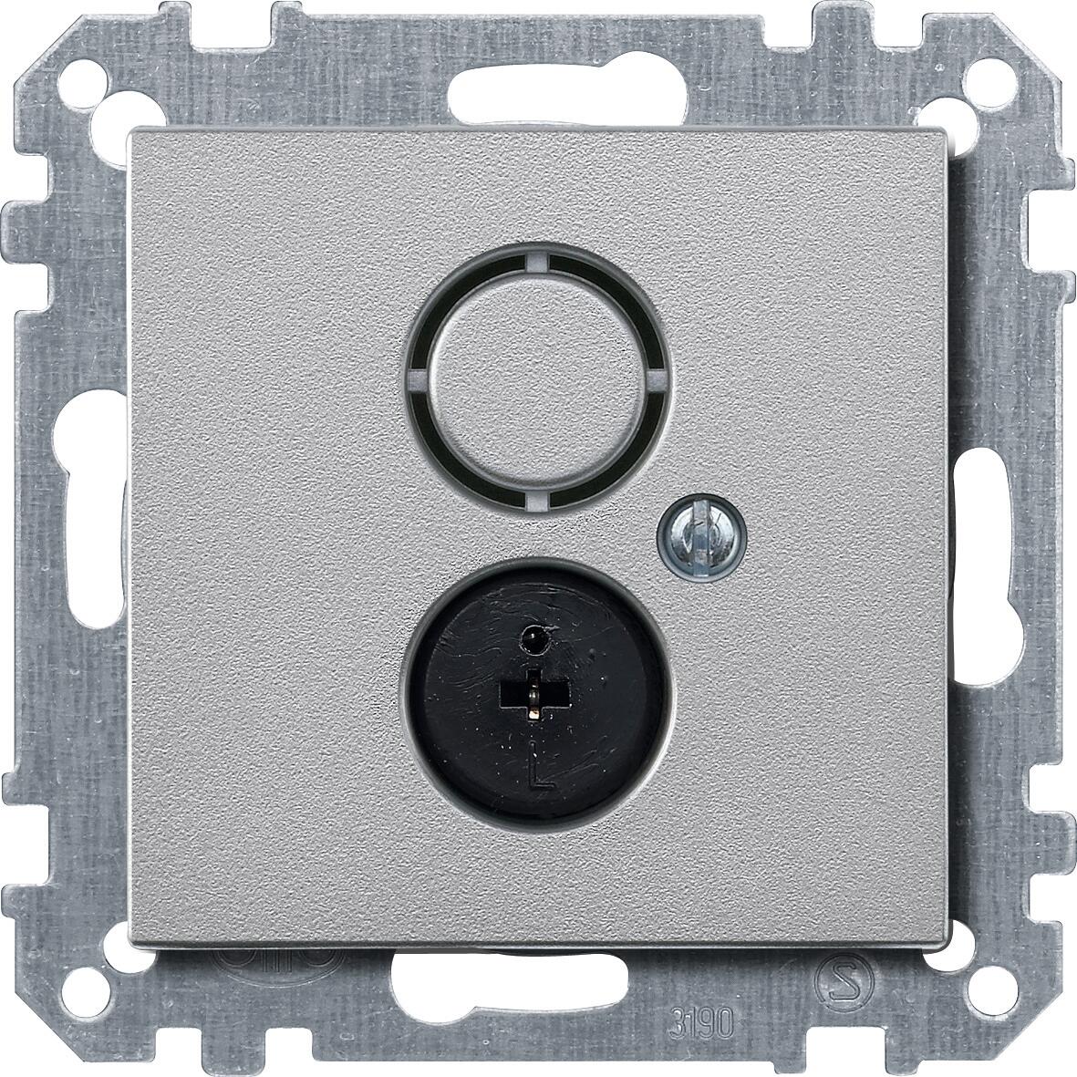 Merten 297460 Lautsprecher-Steckdosen-Einsatz, System M, matt