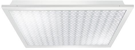 Esylux LED-Deckeneinlegeleuchte mit transparentem, mikroprismatischem Diffusor, Farbtemperatur ca. 2700 - 6500 K (Tunable White) (EQ10132353)