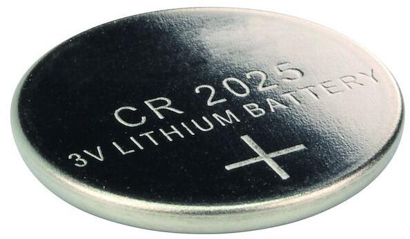Protec.class PKZ25R CR2025 Batterie Lithium 3V 165mAh