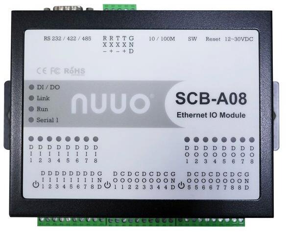 Burg Guard SCB-A08 Ethernet I/O Box passend für NUUO Systeme (570542)
