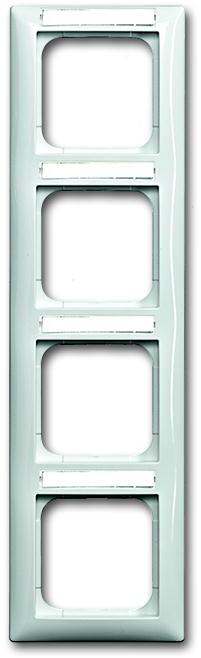 Busch-Jaeger 1724 NS-914 Abdeckrahmen, Busch-balance Si, 4-fach Rahmen, alpinweiß (2CKA001754A4554)