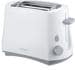 Cloer 331 Kunststoff-Toaster, 825W, stufenlos wählbarer Bräunungsgrad, weiß