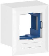 GGK 16701 Modulbox LFG 40x60-9010, universell für 1Gerät 45x45mm, alpinweiß