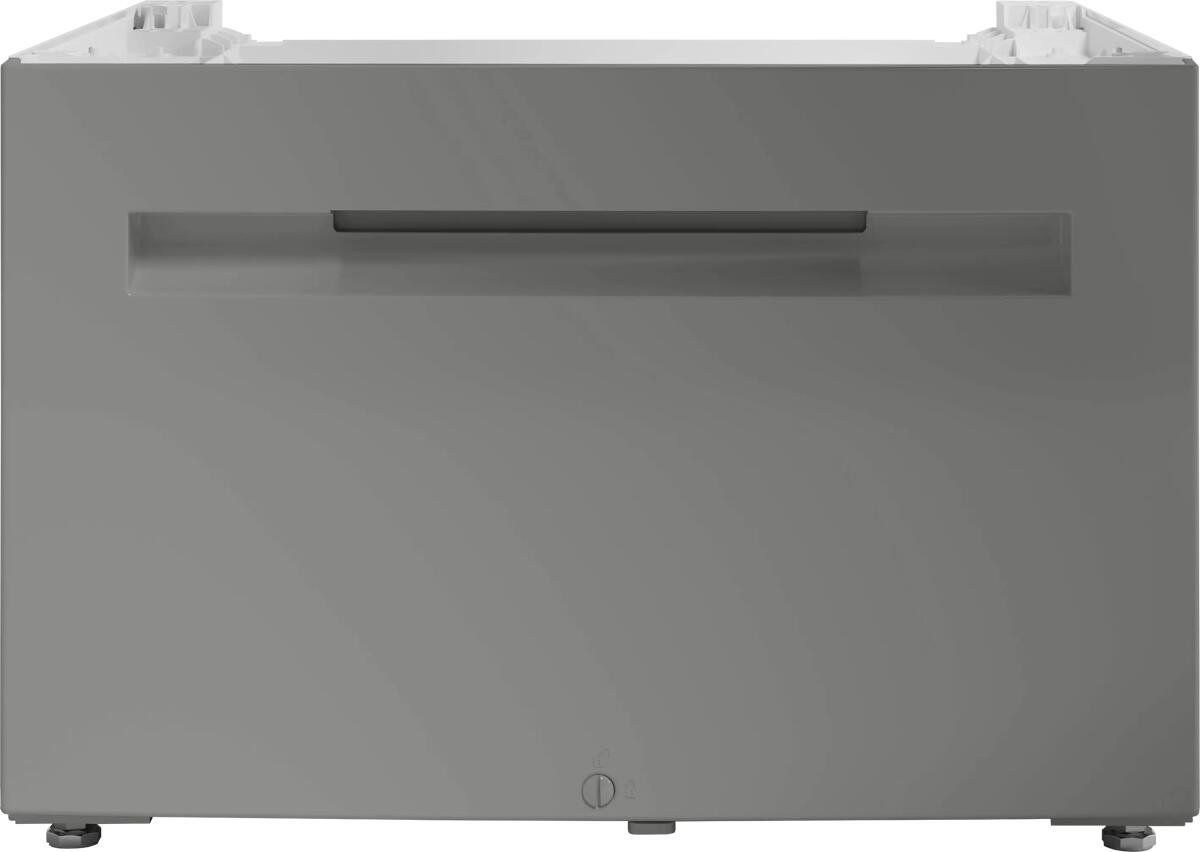 Bosch WMZPW4XW Podest mit Auszug für Waschmaschinen, grau