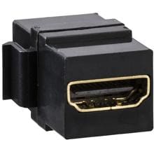 Merten MTN4583-0001 HDMI-Keystone, Antique/Artec/Trancent, schwarz