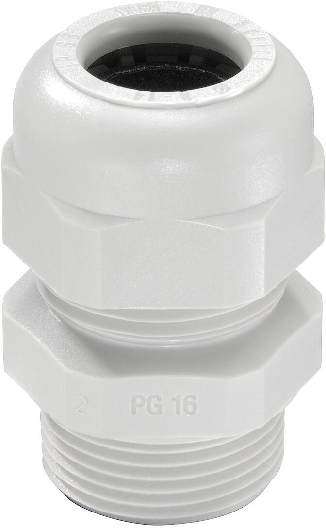 Wiska SKV 21 LG Kabelverschraubung, PG21, Kunststoff, lichtgrau (10066405)