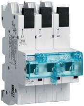 Hager HTS3xxE SLS-Schalter 3-Polig, E-Charakteristik, für Sammelschiene QuickConnect