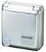 MENNEKES (4279) Cepex-Anbausteckdose, silber