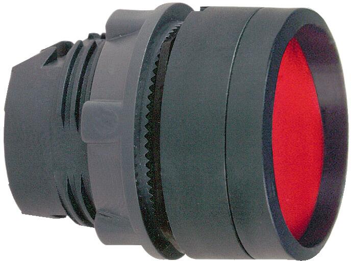 Schneider Electric ZB5AA46 Harmony XB5, Drucktaster, Frontelement, Kunststoff, 22mm, zurückgesetzt, unbeschriftet, tastend, rot