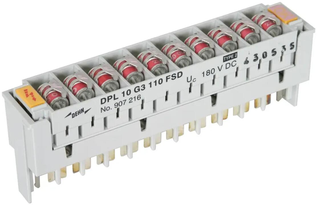 Dehn DPL 10 G3 110 FSD Überspannungsableiter DEHNrapid LSA Schutzblock für 10 Doppeladern fail-safe (907216)
