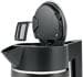 Bosch TWK5P475 Wasserkocher, 2400W, 1,7L, Optimaler Ausgießer, Tassenanzeige, Ergonomische Bedienung, grau/schwarz